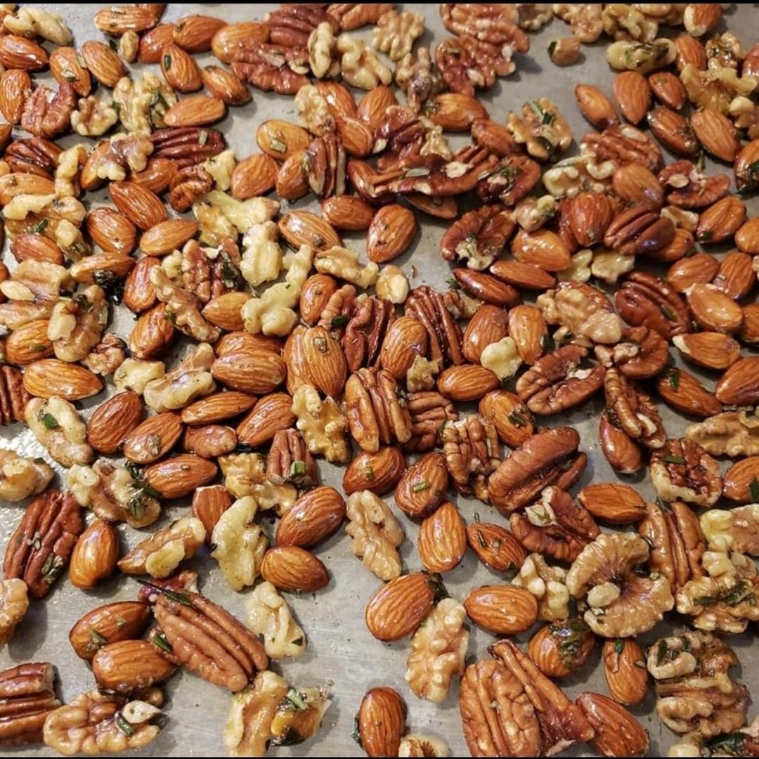Herb Roasted Nuts - Gonna Need A Bigger Kitchen