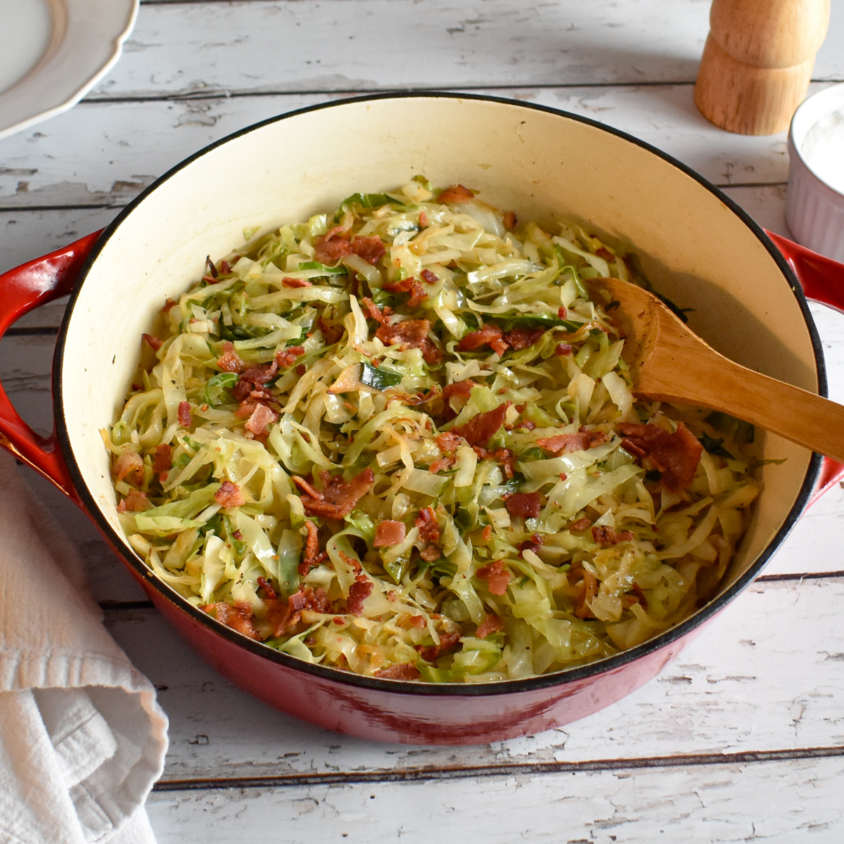 Sautéed Cabbage with Bacon Gonna Need A Bigger Kitchen